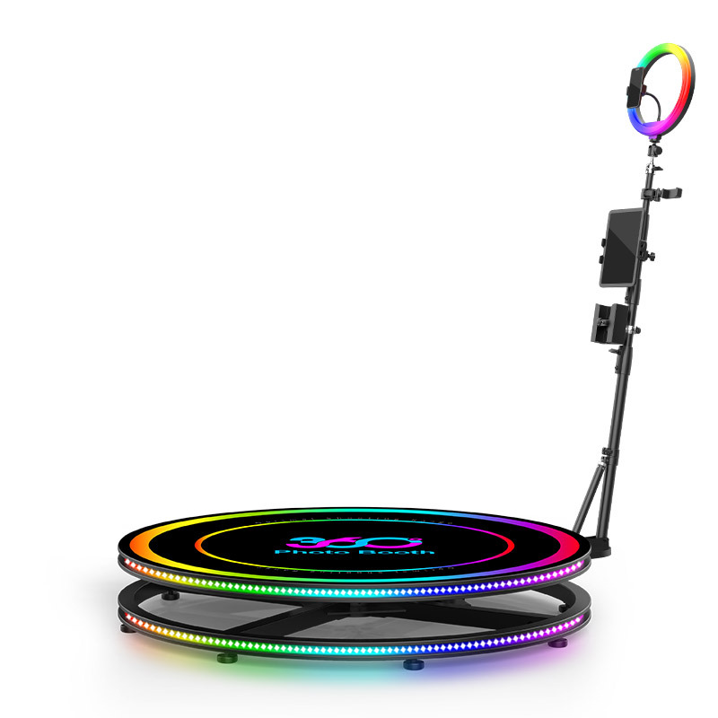 360 photo booth automatic rotation shooting